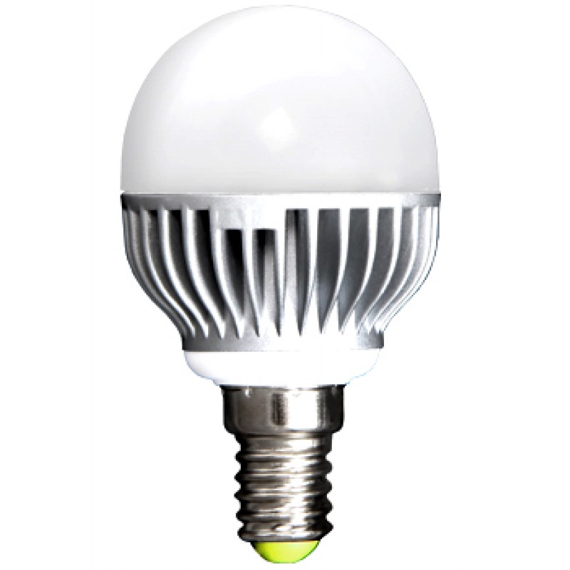 Лампа светодиодная e.save.LED.G45M.E14.5.2700 тип куля, 5Вт, 2700К, Е14